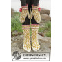 Hokey Pokey by DROPS Design - Breipatroon sokken en wanten met Scandinacisch patroon - maat 35/37 - 41/43