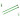 KnitPro Trendz Breinaalden / Truienaalden Acryl 35cm 9.00mm / 13.8in US13 Groen