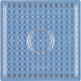 Hama Midi Kraalbord Vierkant Klein Transparant 7,5x7,5cm - 1 stuks