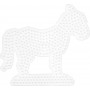 Hama Midi Kraalplank Paard Wit 15x13,5cm - 1 stuks