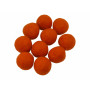 Viltballen 10mm Oranje R7 - 10 stk