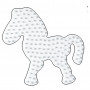 Hama Midi Beadboard Pony Wit 9,5x8,5cm - 1 stuks