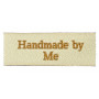 Label 'Handmade by Me' Zandkleur