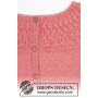 Namdalen Jacket by DROPS Design - Breipatroon vest met textuurpatroon - maat S - XXXL