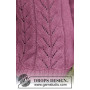 Lotus by DROPS Design - Breipatroon trui met kantpatroon en ribbels - maat S - XXXL