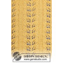 Lemon Parfait by DROPS Design - Breipatroon trui met blaadjespatroon - maat S - XXXL
