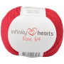 Infinity Hearts Rose 8/4 Garen Unicolor 21 Wijnrood