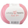 Infinity Hearts Rose 8/4 Garen Unicolor 27 Licht Oud Roze