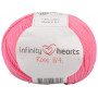 Infinity Hearts Rose 8/4 Garen Unicolour 33 Roze