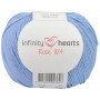 Infinity Hearts Rose 8/4 Garen Unicolor 92 Licht Denimblauw