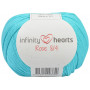 Infinity Hearts Rose 8/4 Garen Unicolour 130 Licht Turkoois