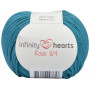 Infinity Hearts Rose 8/4 Garen Unicolour 132 Petrol