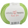 Infinity Hearts Rose 8/4 Garen Unicolor 160 Lichtgroen