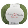 Infinity Hearts Rose 8/4 Garen Unicolor 163 Donkergroen