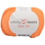 Infinity Hearts Rose 8/4 Garen Unicolour 192 Licht Oranje