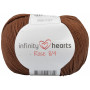 Infinity Hearts Rose 8/4 Garen Unicolor 228 Donkerbruin