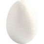 Piepschuim Eieren Wit 6cm - 5 stk