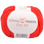 Infinity Hearts Rose 8/4 Garen Unicolour 19 Rood