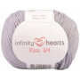 Infinity Hearts Rose 8/4 Garen Unicolor 232 Lichtgrijs