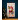 Permin borduurset Aida kerstkalender elf met lantaarn 35x60cm