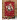 Permin borduurset Aida kerstkalender kerstman met zak 60x40cm
