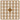 Pixelhobby Midi Pixelmatje 177 Lichtbruin 2x2mm - 144 Pixels