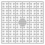 Pixelhobby Midi Pixelmatje 561 Zilver 2x2mm - 144 Pixels