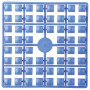 Pixelhobby XL Pixelmatje 294 Donker Delftsblauw 5x5mm - 64 Pixels