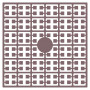 Pixelhobby Midi Pixelmatje 547 Zacht Oudroze 2x2mm - 144 pixels