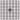 Pixelhobby Midi Pixelmatje 483 Donker Mokka 2x2mm - 144 pixels
