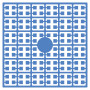 Pixelhobby Midi Pixelmatje 469 Licht Zeeblauw 2x2mm - 144 pixels