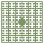 Pixelhobby Midi Pixelmatje 421 Helder Varengroen 2x2mm - 144 pixels