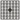 Pixelhobby Midi Pixelmatje 412 Zeer Donker Mokka 2x2mm - 144 pixels