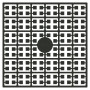 Pixelhobby Midi Pixelmatje 408 Extra Donker Grijsbruin 2x2mm - 144 pixels