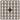 Pixelhobby Midi Pixelmatje 393 Extra Donker Goudbruin 2x2mm - 144 pixels