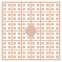 Pixelhobby Midi Pixelmatje 388 Donker Perzik Huidskleur 2x2mm - 144 pixels