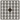 Pixelhobby Midi Pixelmatje 323 Extra Donker Beige Bruin 2x2mm - 144 pixels