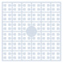 Pixelhobby Midi Pixelmatje 316 Hemelsblauw 2x2mm - 144 pixels