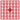 Pixelhobby Midi Pixelmatje 306 Extra Donker Koraalrood 2x2mm - 144 pixels