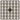 Pixelhobby Midi Pixelmatje 297 Koffie 2x2mm - 144 pixels