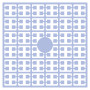 Pixelhobby Midi Pixelmatje 296 Extra Licht Delftsblauw 2x2mm - 144 pixels