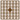 Pixelhobby Midi Pixelmatje 284 Donker Topaas 2x2mm - 144 pixels