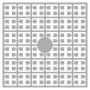 Pixelhobby Midi Pixelmatje 277 Licht Parelgrijs 2x2mm - 144 pixels