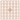 Pixelhobby Midi Pixelmatje 273 Licht Perzik Huidskleur 2x2mm - 144 pixels
