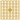 Pixelhobby Midi Pixelmatje 257 Licht Oud Goudgeel 2x2mm - 144 pixels