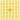 Pixelhobby Midi Pixelmatje 256 Goudgeel 2x2mm - 144 pixels