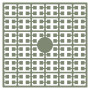 Pixelhobby Midi Pixelmatje 231 Extra Donker Grijsgroen 2x2mm - 144 pixels