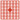 Pixelhobby Midi Pixelmatje 224 Licht Oranjerood 2x2mm - 144 pixels