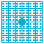 Pixelhobby Midi Pixelmatje 198 Lichtblauw 2x2mm - 144 pixels