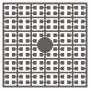 Pixelhobby Midi Pixelmatje 183 Donkergrijs 2x2mm - 144 pixels